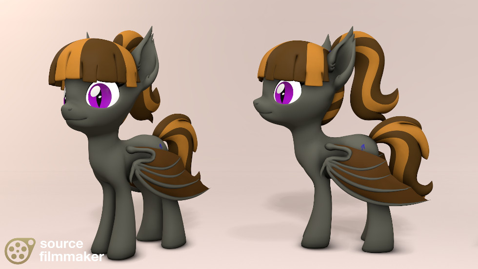 Three-dimensional representation of Mythic Dawn for Source Filmmaker